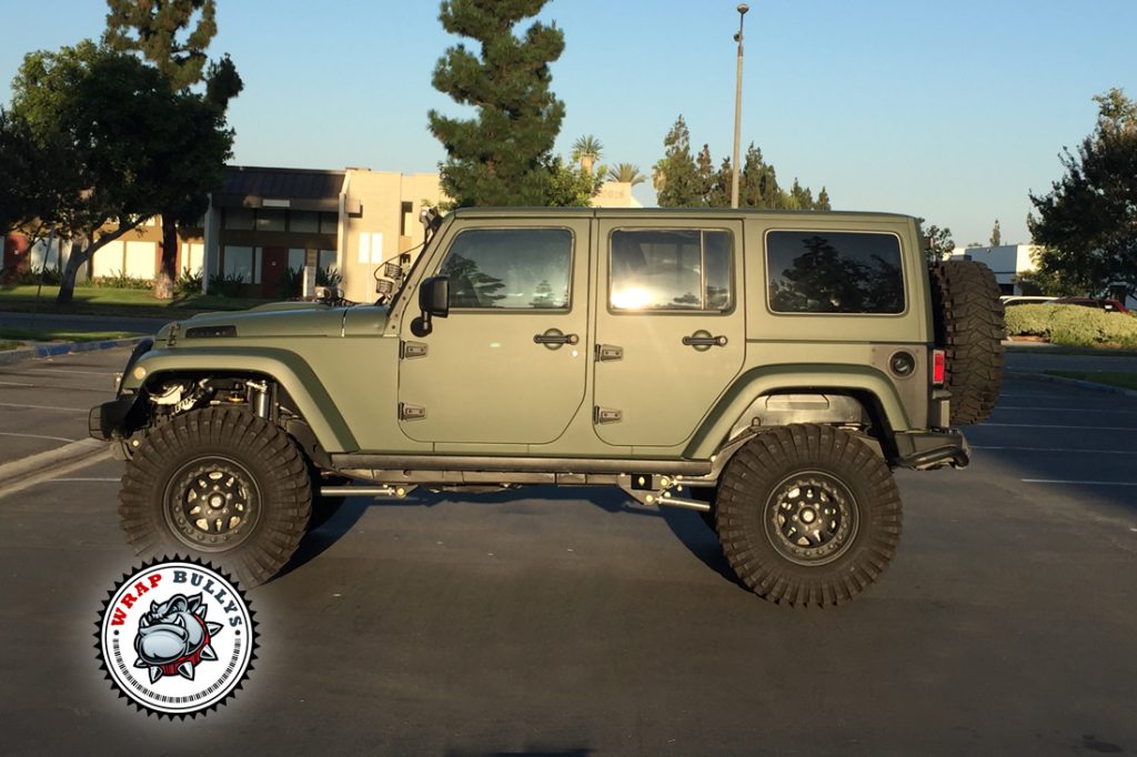 Jeep vehicle wrap project