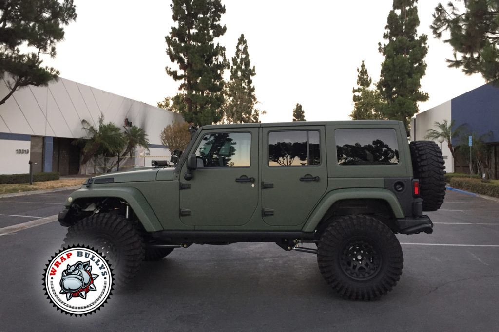 Jeep vehicle wrap project
