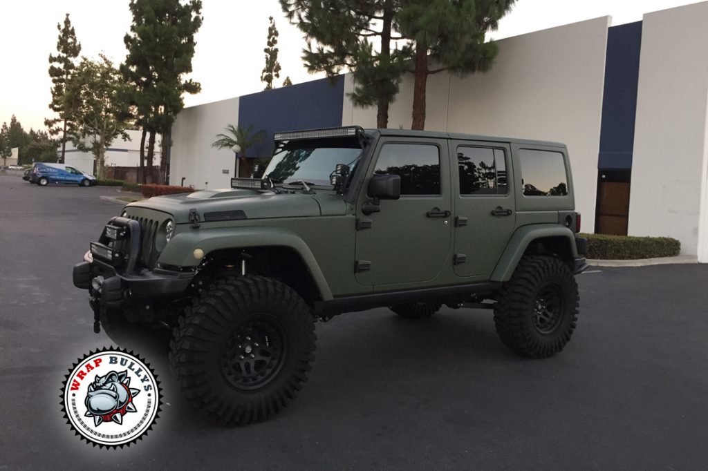 Jeep Wrap | 3M Matte Army Green