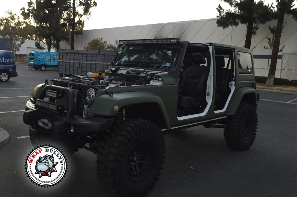 Jeep vehicle wrap project