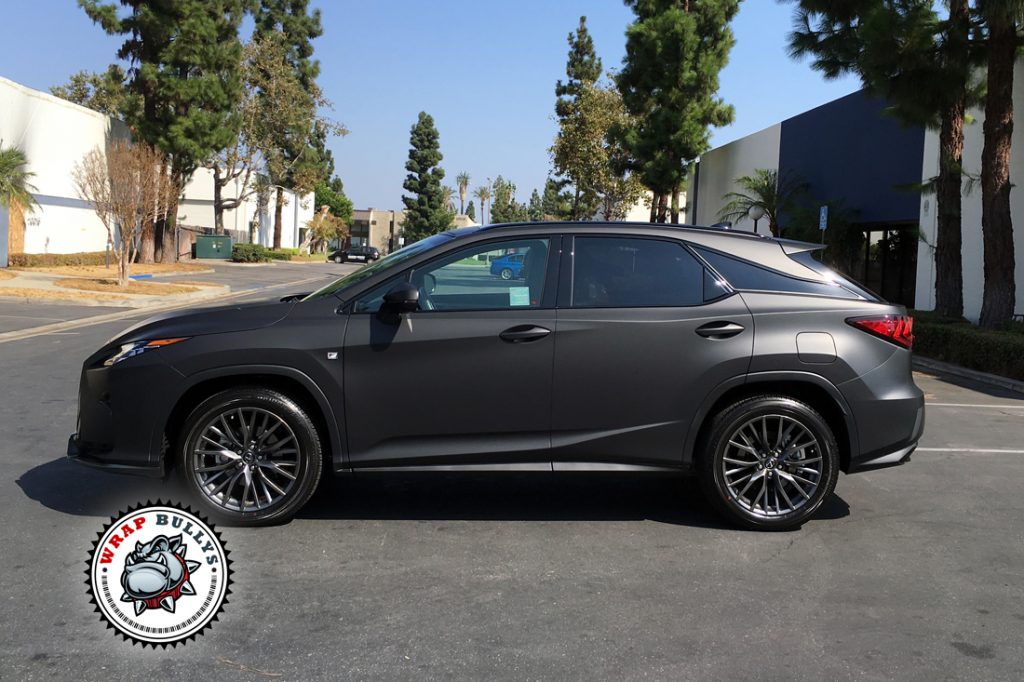Lexus vehicle wrap project