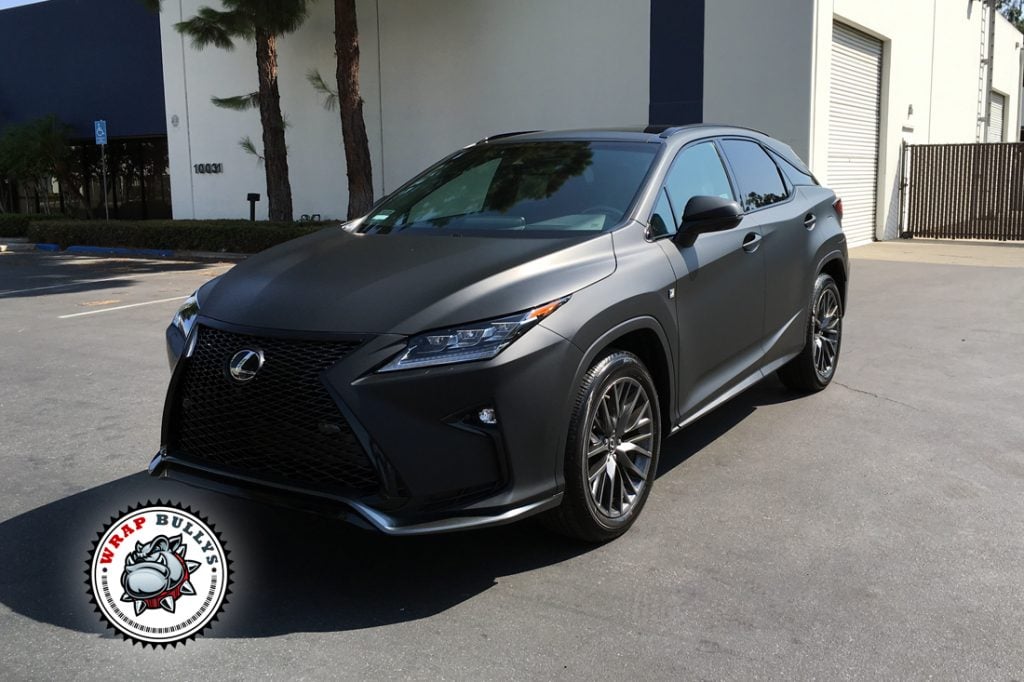 Lexus vehicle wrap project