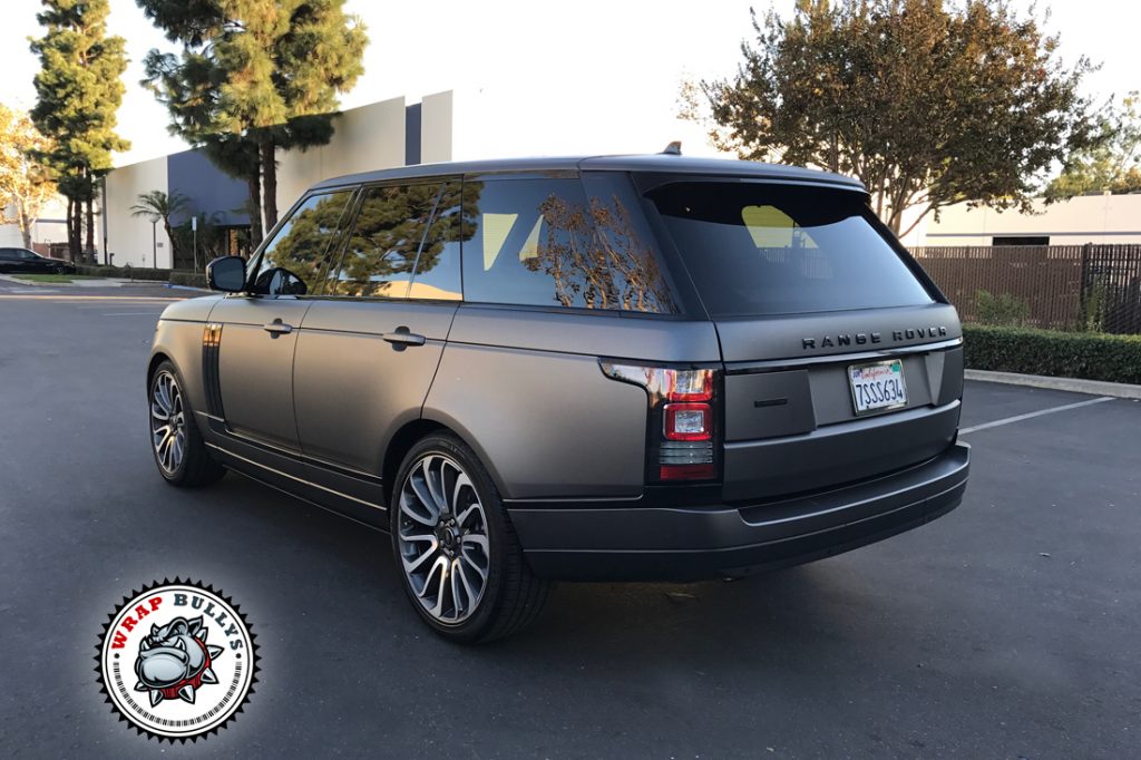 Land Rover Range Rover 3M Matte Gray Wrap Gardena