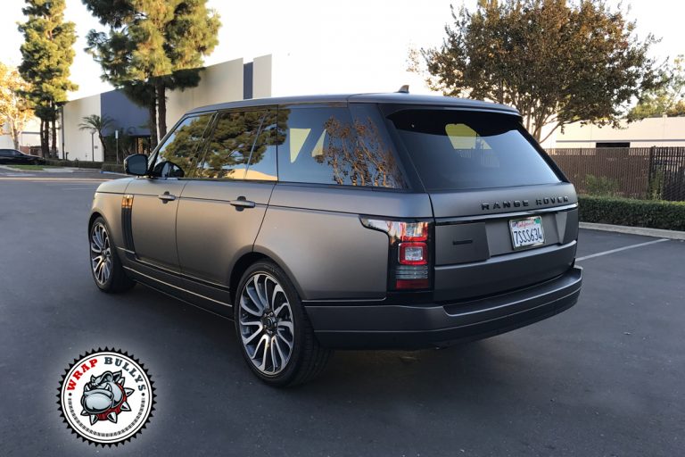 Land Rover Range Rover 3M Matte Gray Wrap Gardena