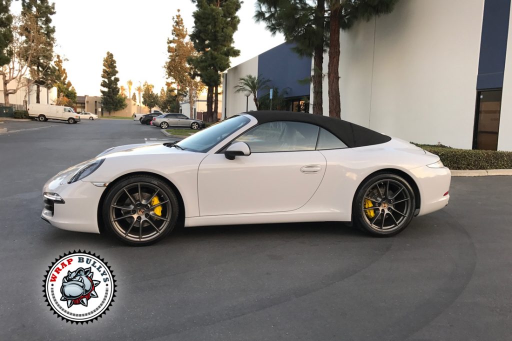 Porsche vehicle wrap project