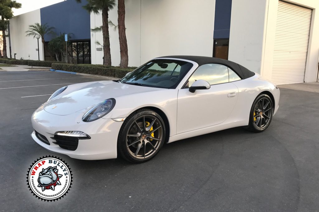 Porsche vehicle wrap project
