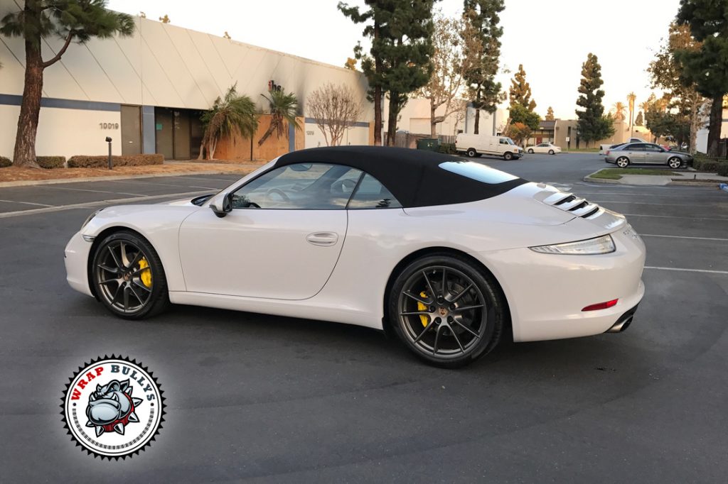 Porsche vehicle wrap project