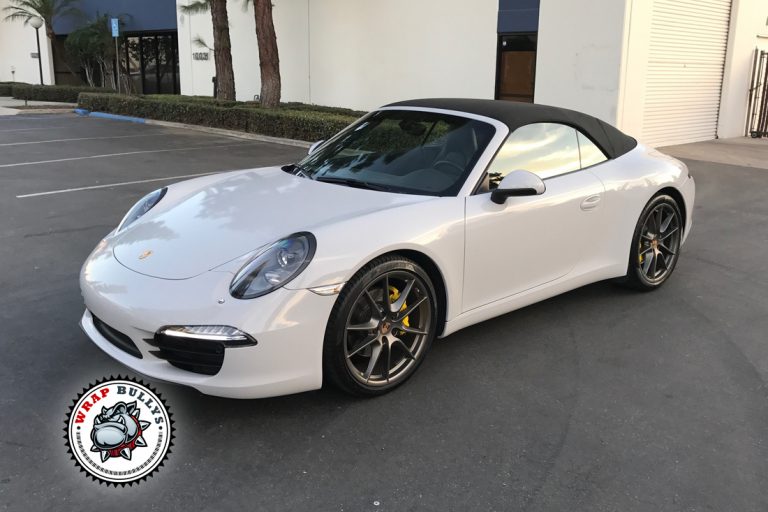 Porsche 911 3M Gloss Storm Gray Wrap Gardena