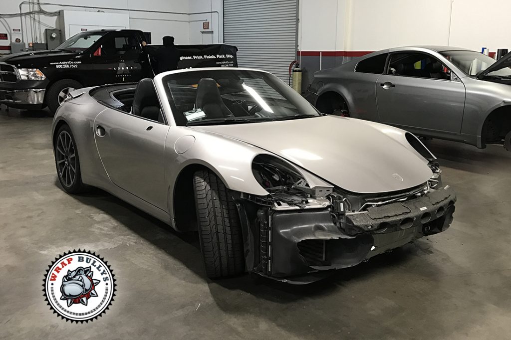 Porsche vehicle wrap project
