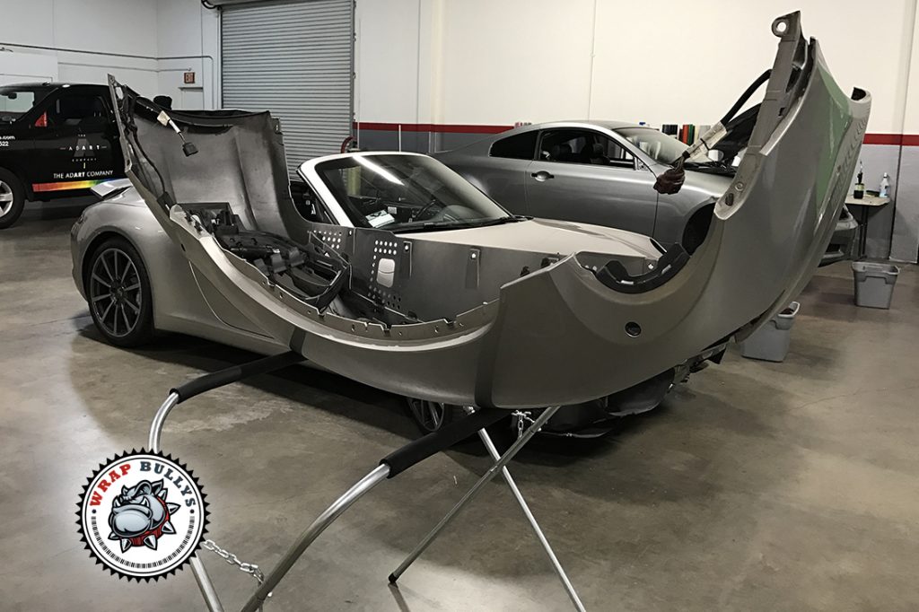 Porsche vehicle wrap project