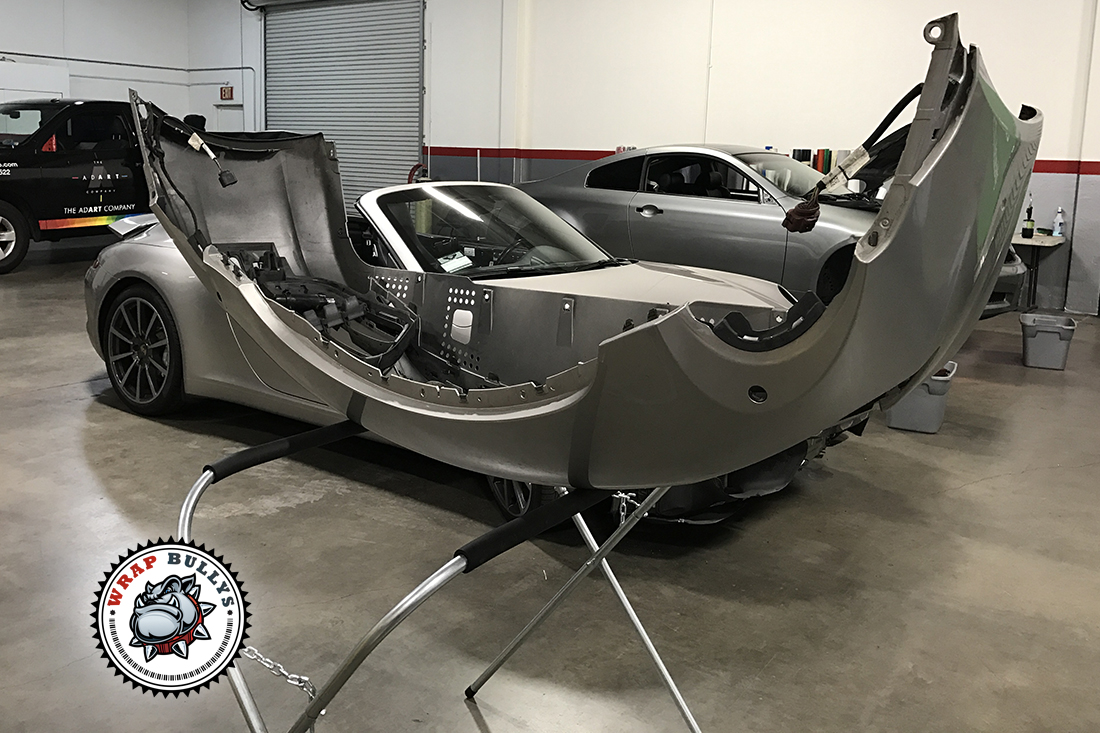Stealth Elegance: Porsche 911 Unveiled in 3M Satin Dark Gray Car Wrap