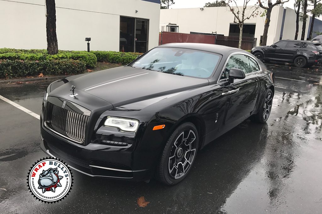 Rolls vehicle wrap project