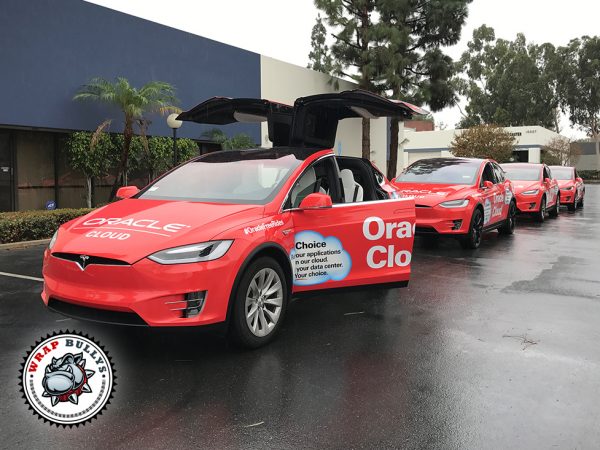 Tesla Model X Fleet Wrap – Branding Excellence in Gardena