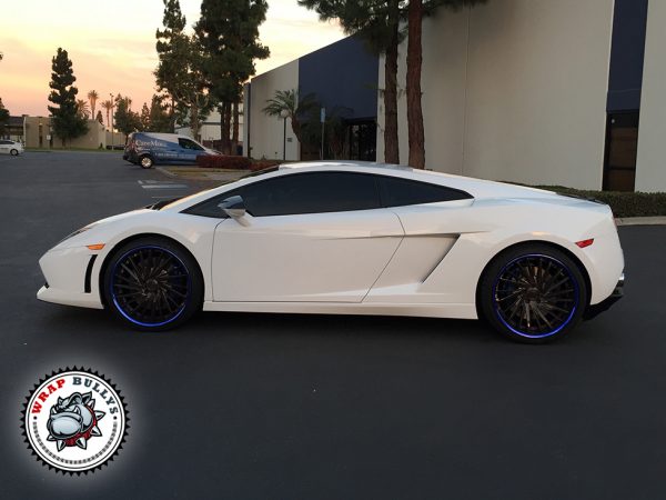 Pure Radiance: Lamborghini Gallardo Transformed with 3M Gloss White Car Wrap