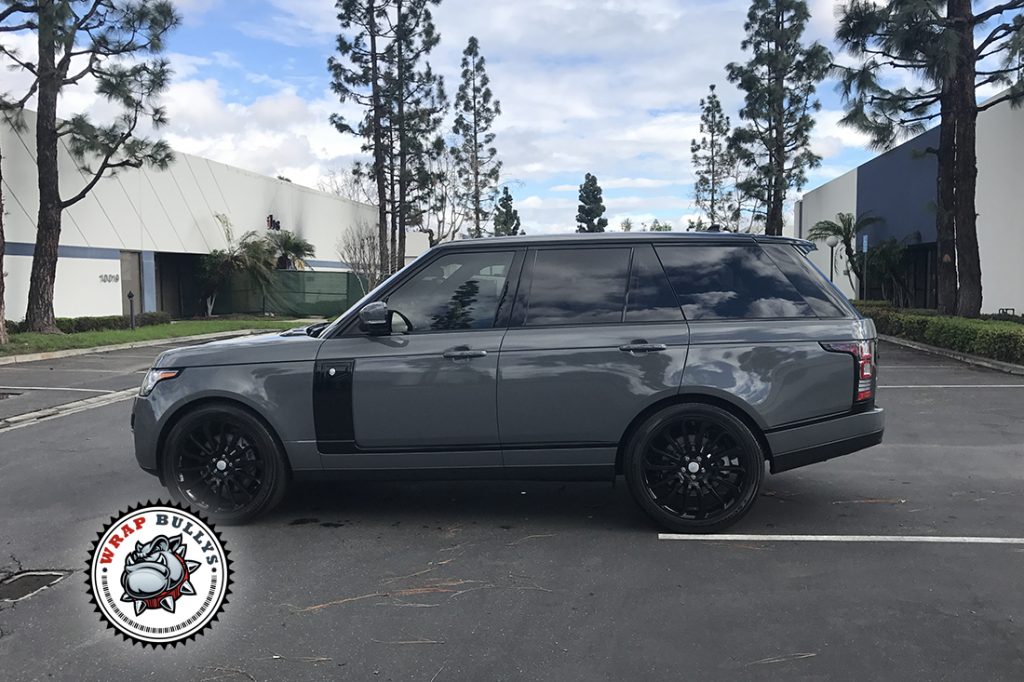 Range Rover vehicle wrap project
