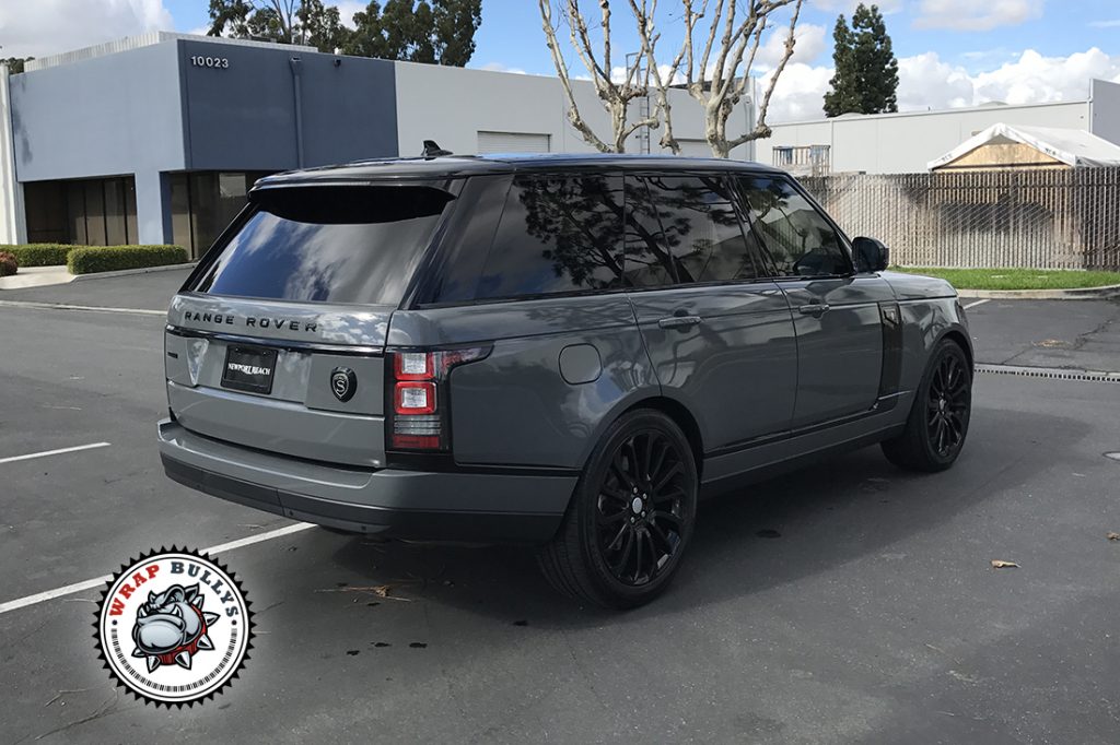 Range Rover vehicle wrap project