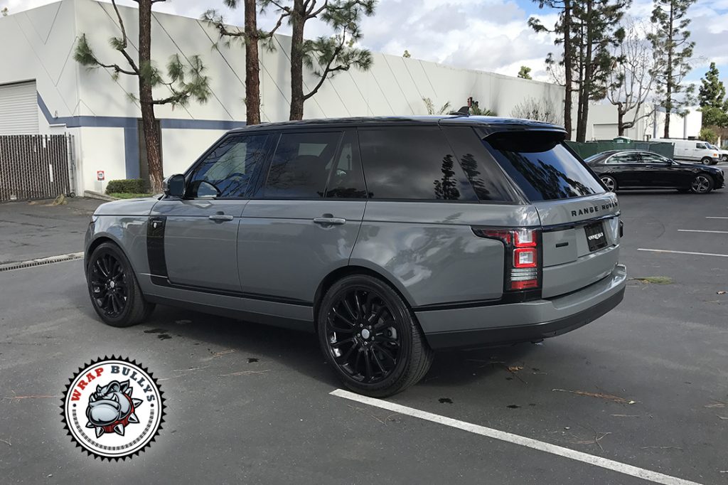 Range Rover vehicle wrap project