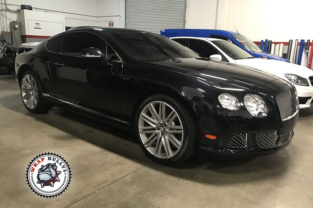 Bentley vehicle wrap project