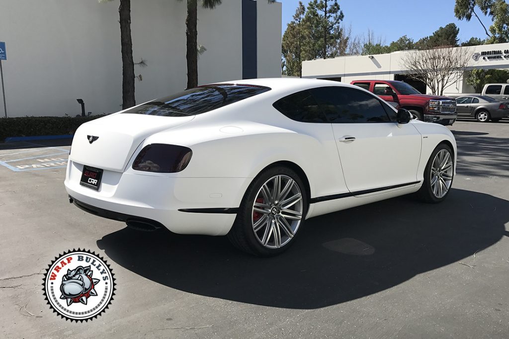 Bentley vehicle wrap project