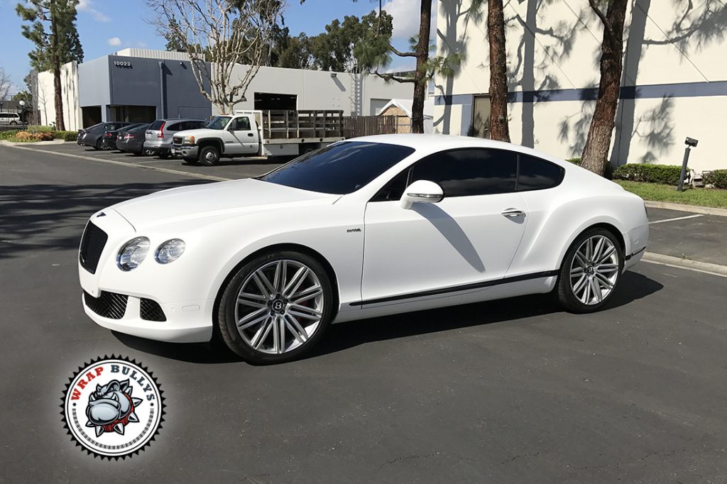 Bentley vehicle wrap project