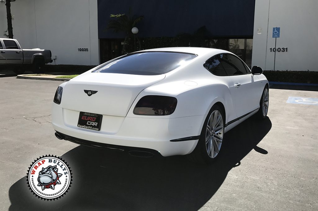 Bentley vehicle wrap project