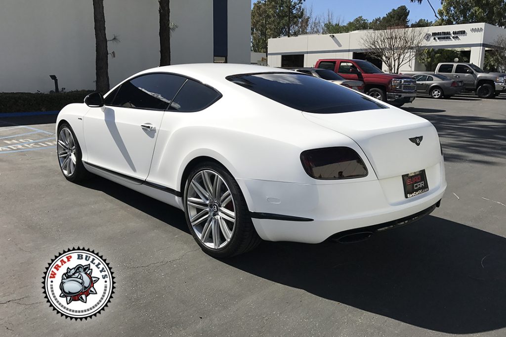 Bentley vehicle wrap project
