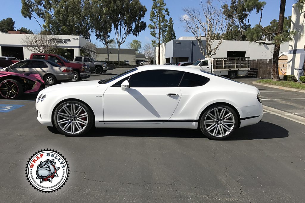 Bentley vehicle wrap project