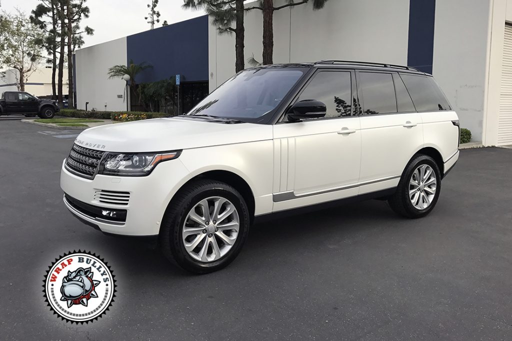 Range Rover vehicle wrap project