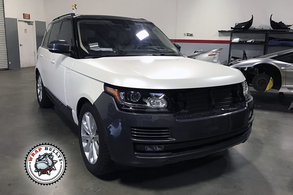 Range Rover vehicle wrap project