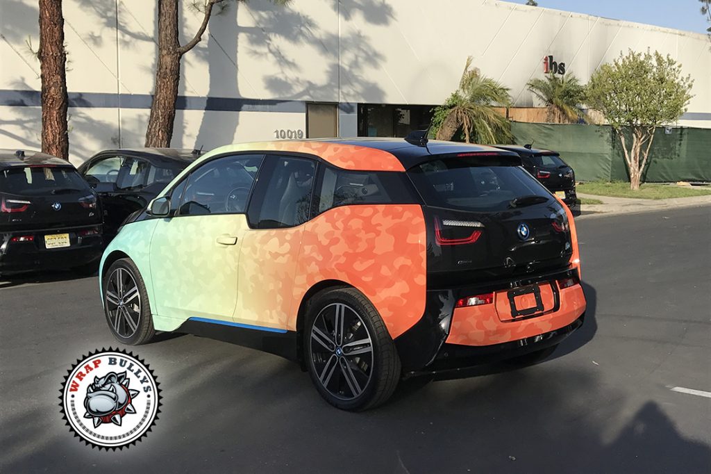 BMW i8 vehicle wrap project