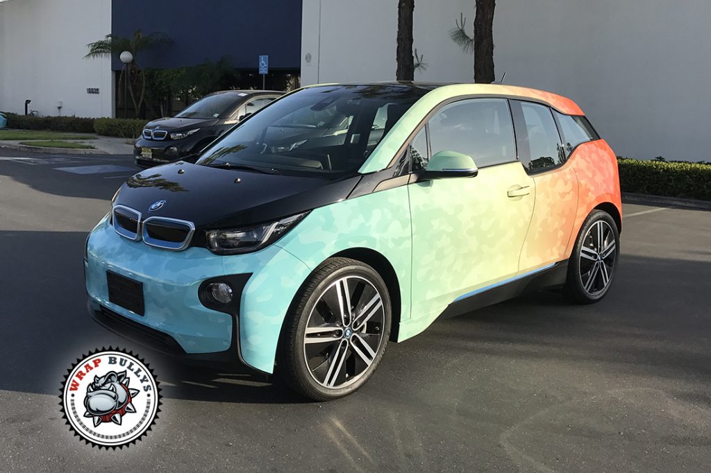 BMW i8 vehicle wrap project