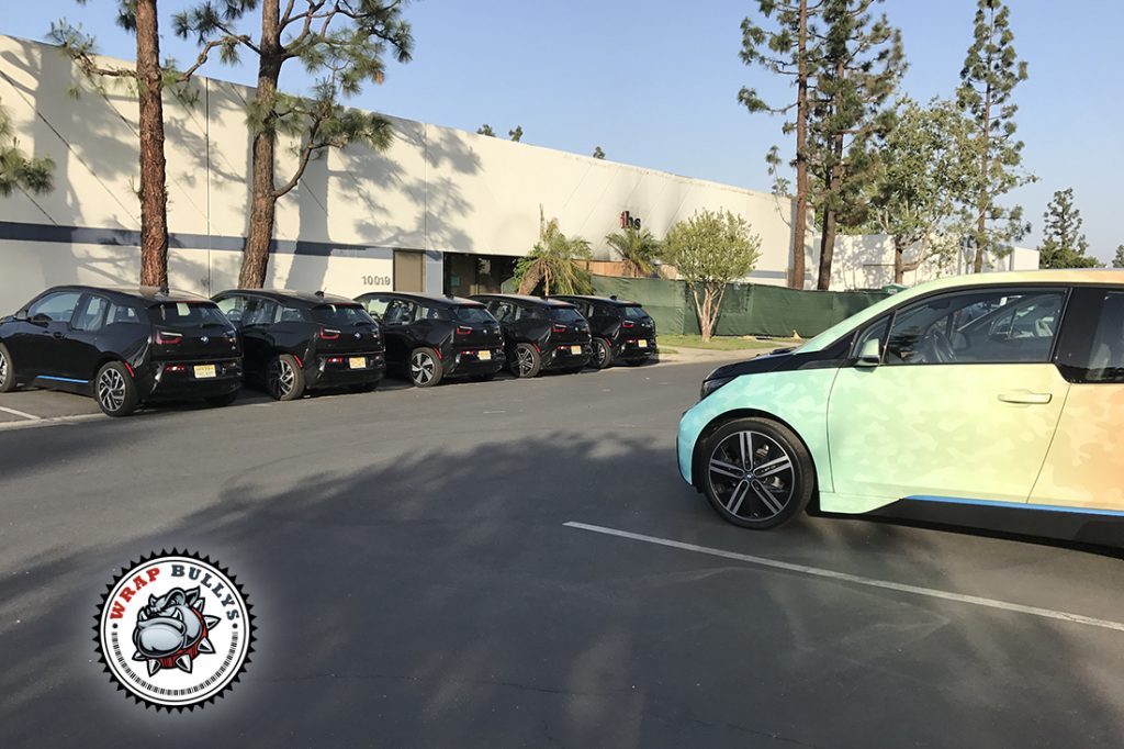 BMW i8 vehicle wrap project