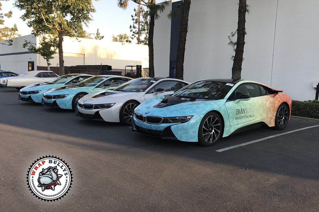 BMW vehicle wrap project