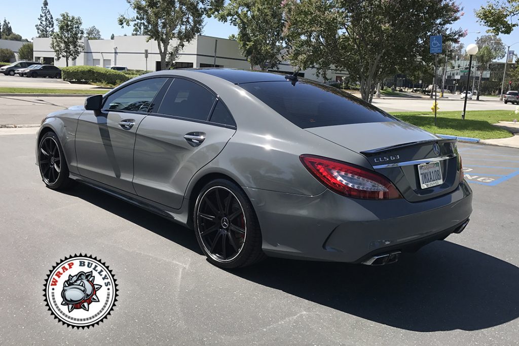 Mercedes vehicle wrap project