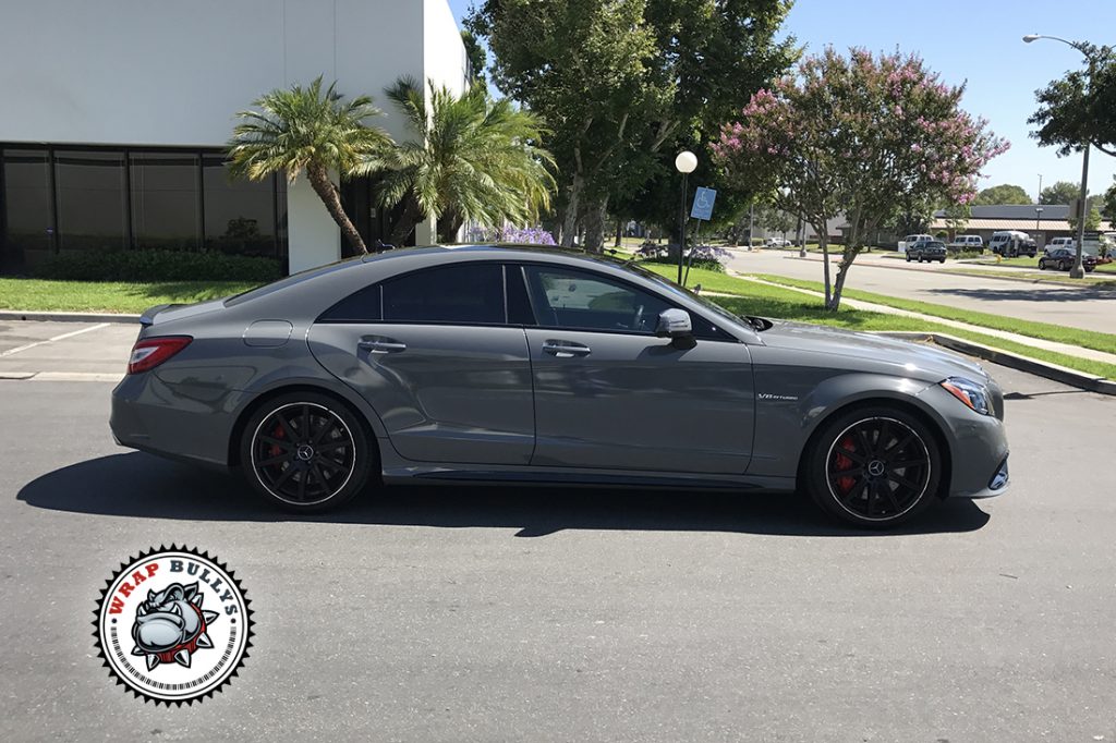 Mercedes vehicle wrap project