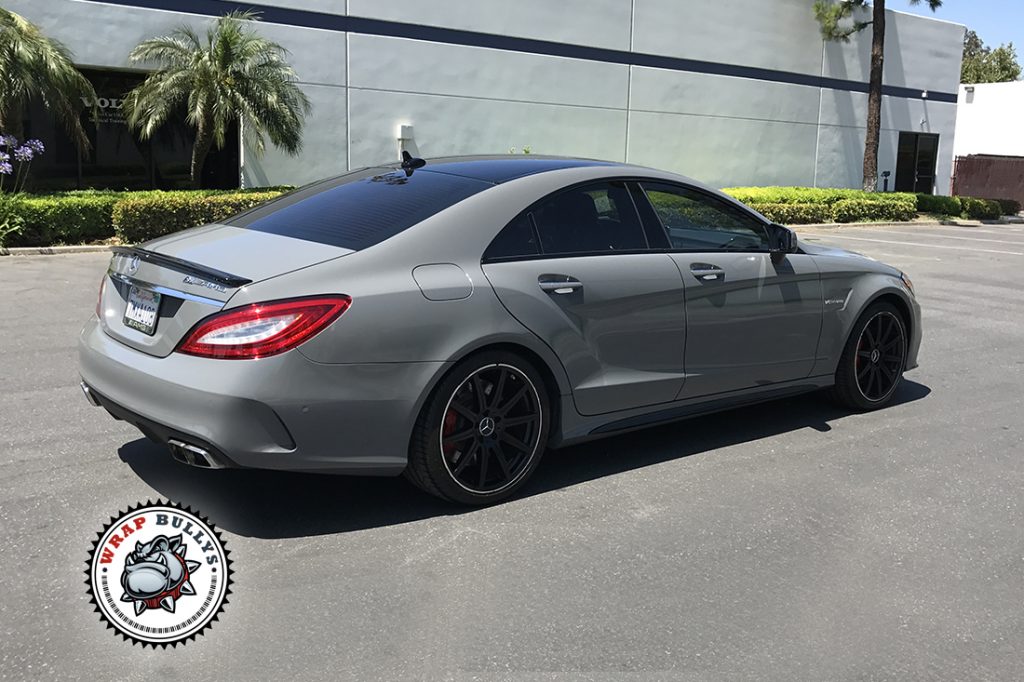 Mercedes vehicle wrap project