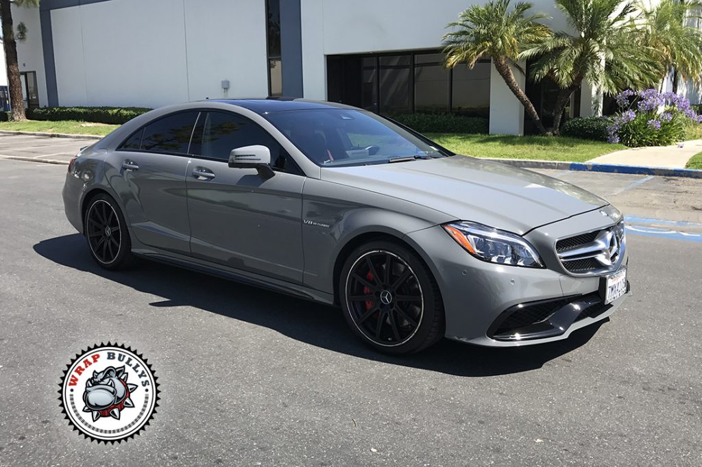 Mercedes vehicle wrap project