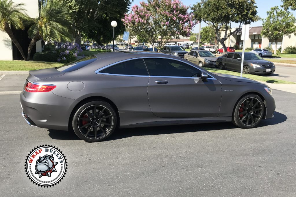 Mercedes vehicle wrap project