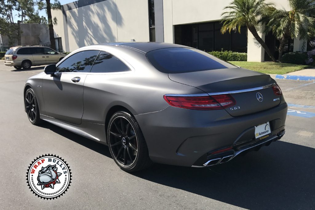 Mercedes vehicle wrap project
