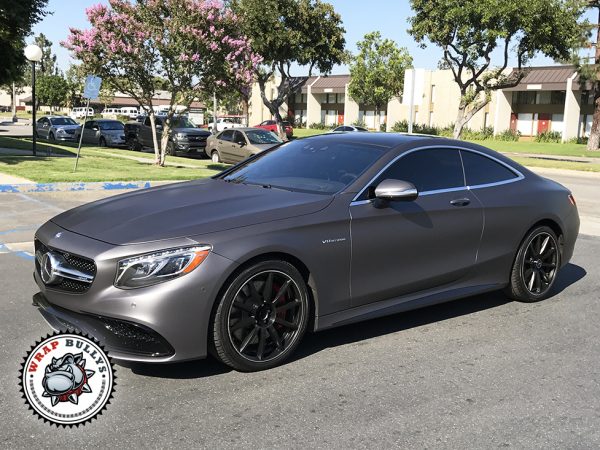 3M Matte Dark Gray Mercedes Benz S63 AMG