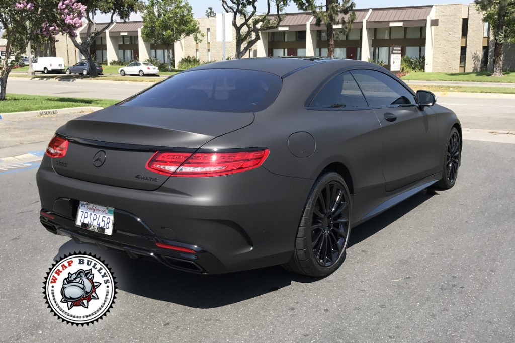 Mercedes vehicle wrap project