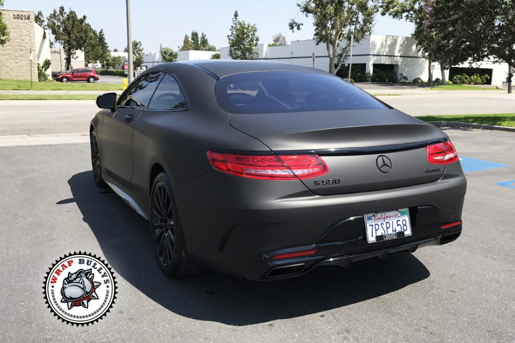 Mercedes vehicle wrap project
