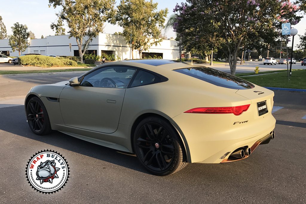 Jaguar vehicle wrap project