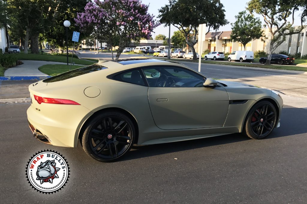 Jaguar vehicle wrap project