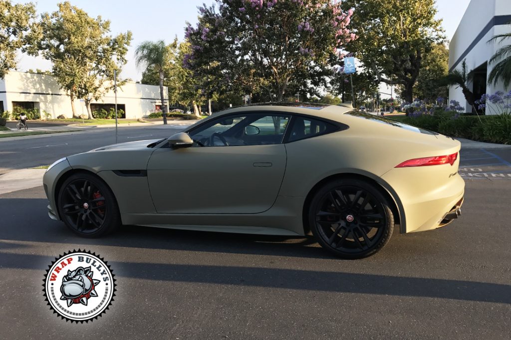 Jaguar vehicle wrap project