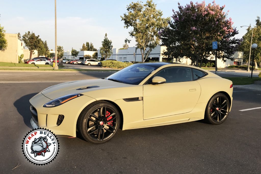 Jaguar vehicle wrap project