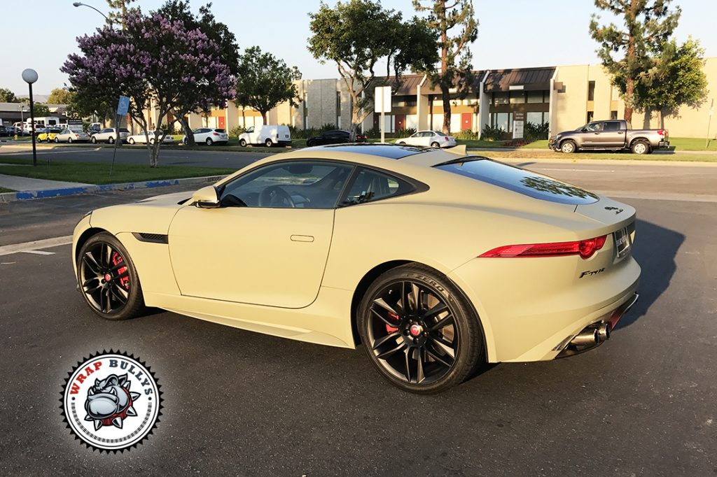 Jaguar vehicle wrap project