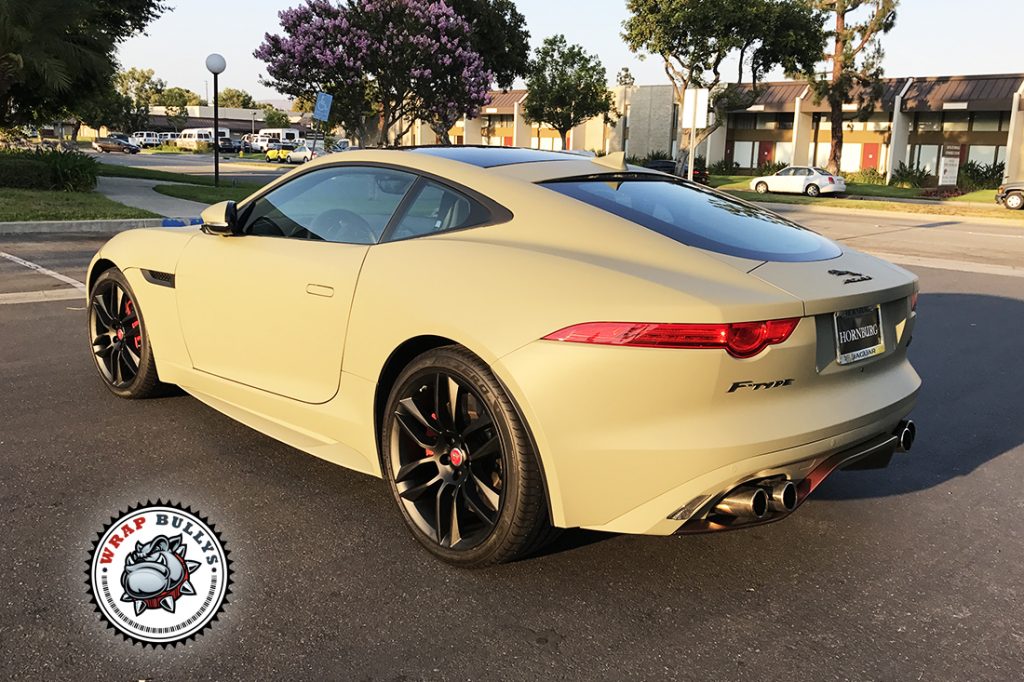 Jaguar vehicle wrap project