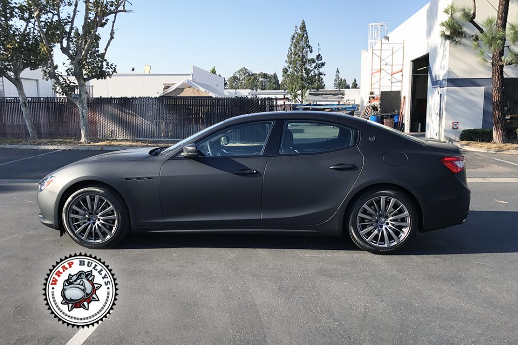 Maserati vehicle wrap project