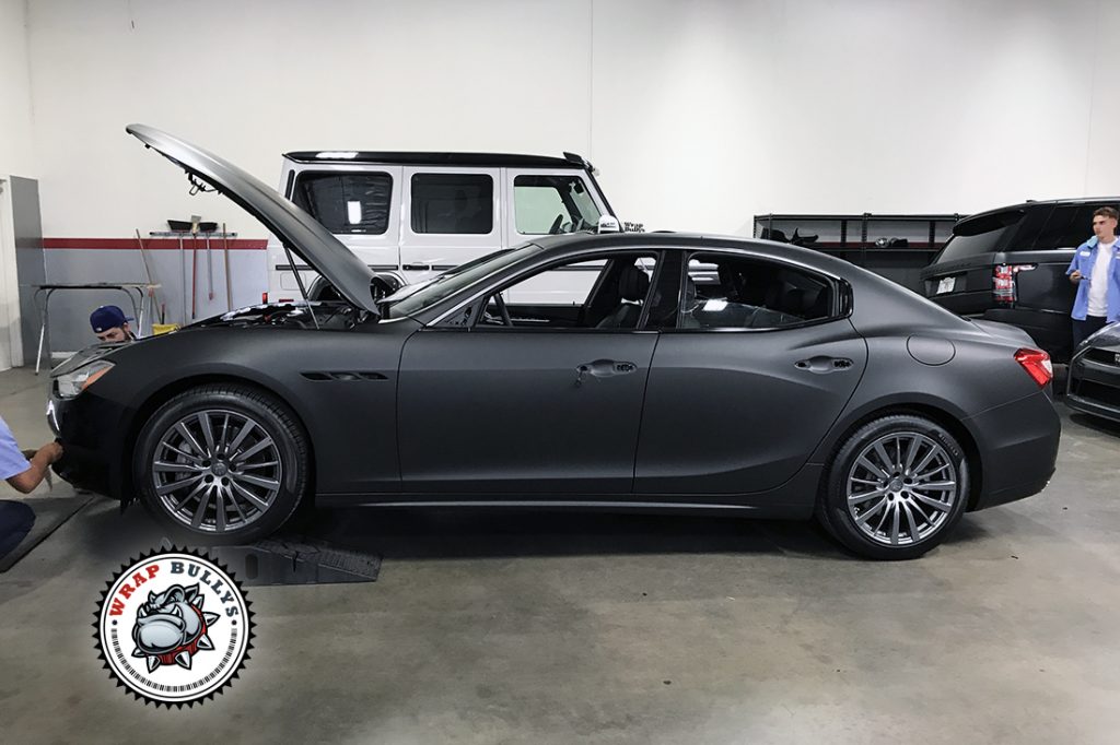 Maserati vehicle wrap project
